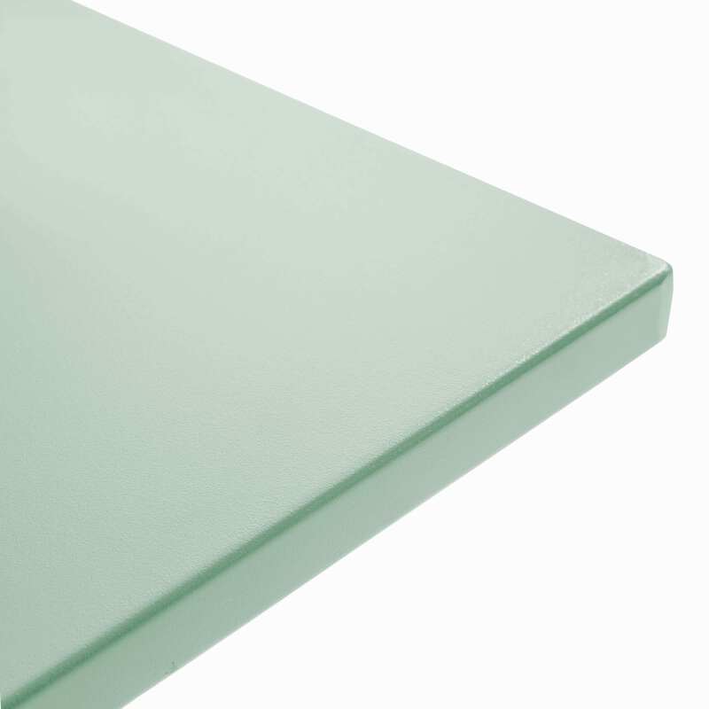 Table de jardin carrée inclinable en métal 4 personnes 70x70 cm (4/7)