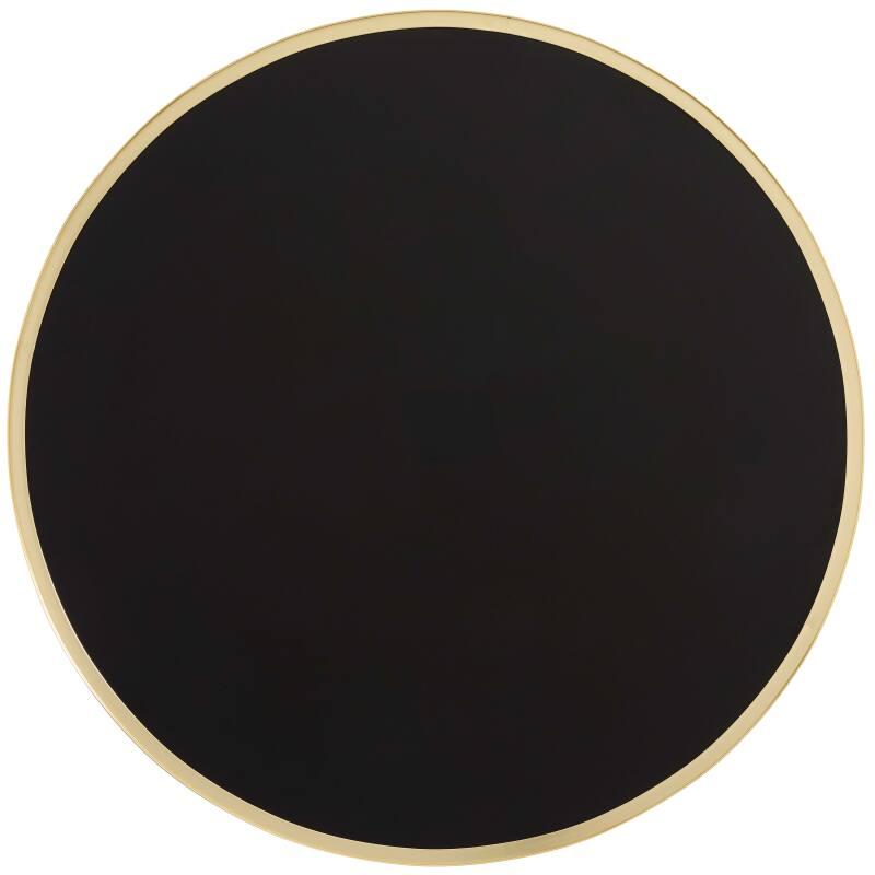 Plateau de table rond en contreplaqué avec revêtement stratifié et bord en aluminium ⌀60 cm (2/7)