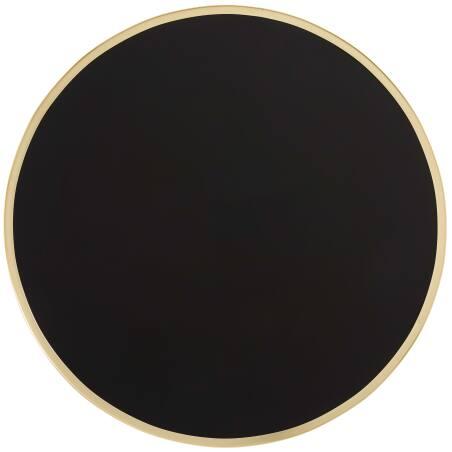 Plateau de table rond en contreplaqué avec revêtement stratifié et bord en aluminium ⌀60 cm (2/7)