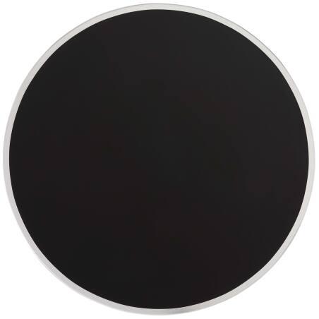 Table ronde en stratifié 2 personnes inclinable avec bords en aluminium et pied en fonte Ø60 cm (6/7)