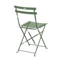 Chaises de jardin bistrot en métal pliantes - Lot de 2