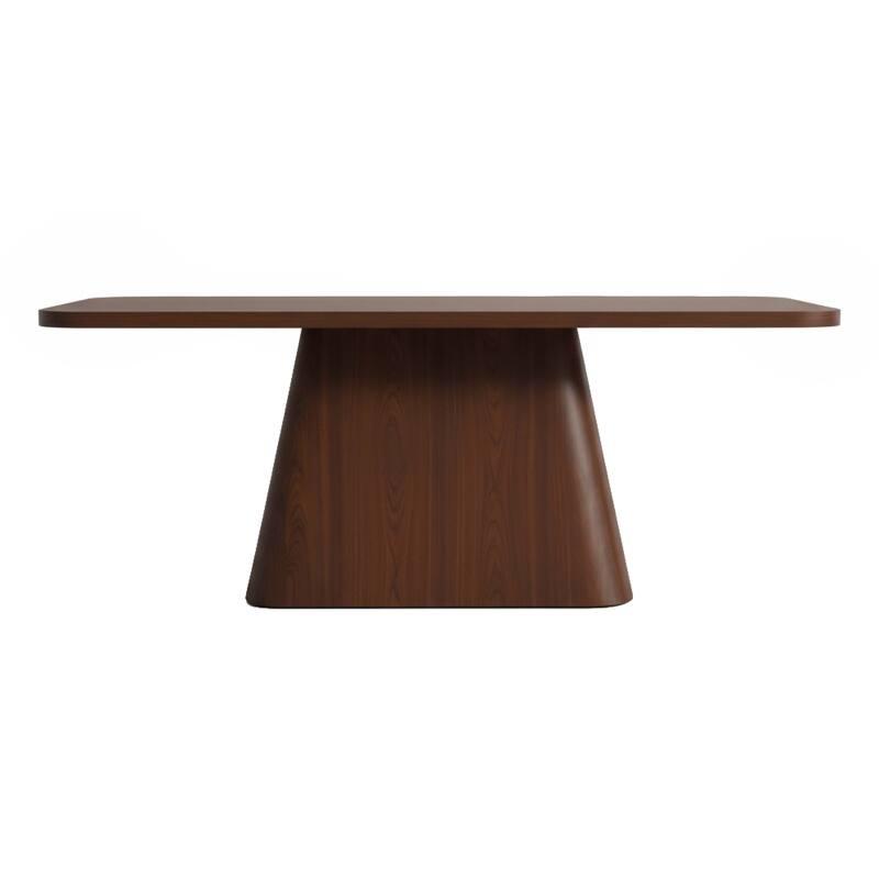 Table à manger effet bois 8 personnes (2/5)