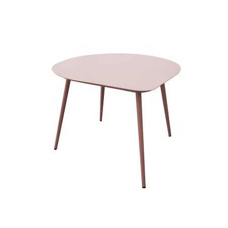 Tables basses gigognes de jardin rondes en métal 58x50x34 cm et 40x35x28 cm (3/7)