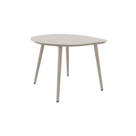 Tables basses gigognes de jardin rondes en métal 58x50x34 cm et 40x35x28 cm (6/7)