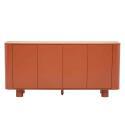 Buffet orange 4 portes 160 cm