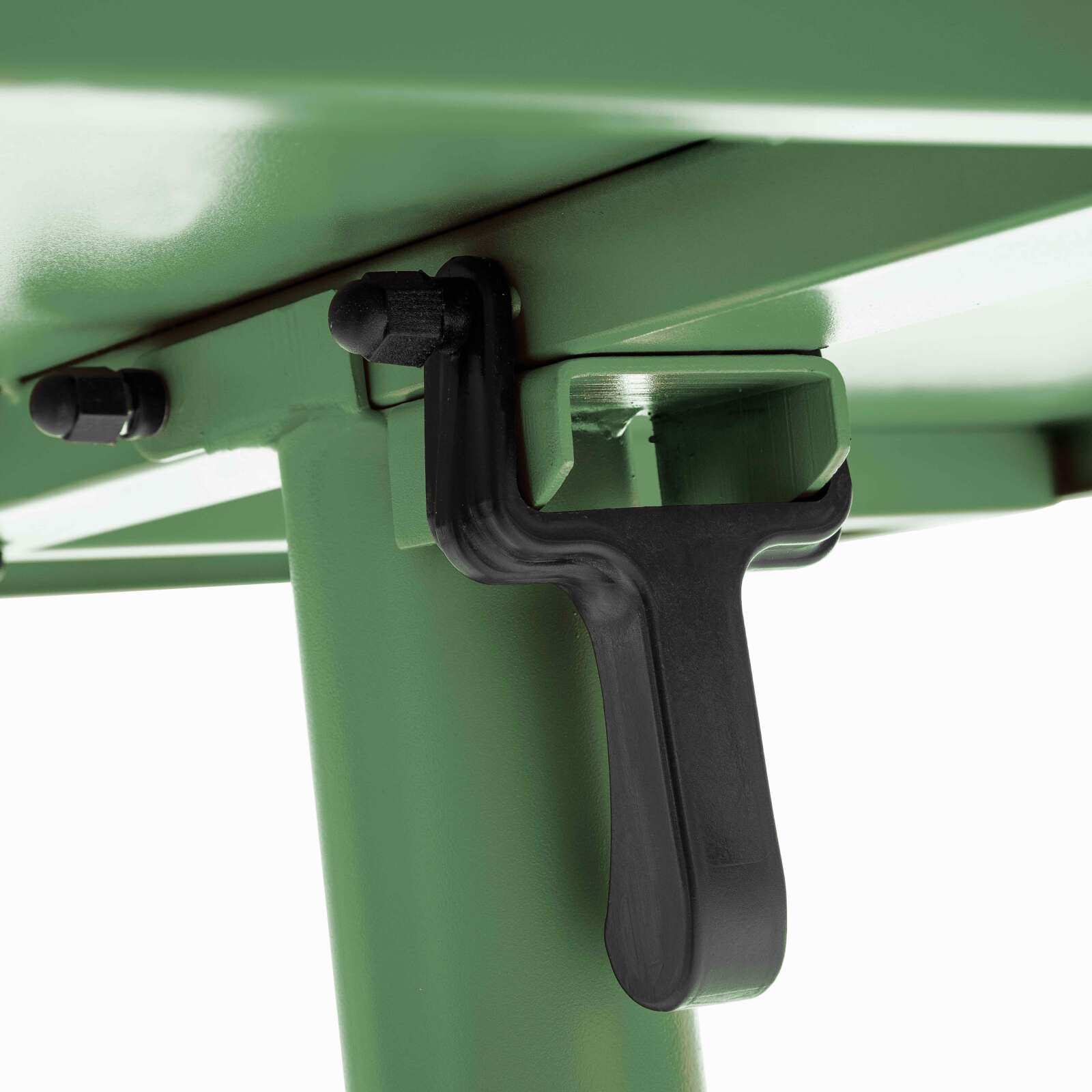 Table de jardin bistrot carrée inclinable en métal 70x70 cm et 2 chaises 