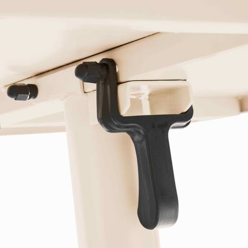 Table de jardin bistrot carrée inclinable en métal 70x70 cm et 2 chaises  (4/8)