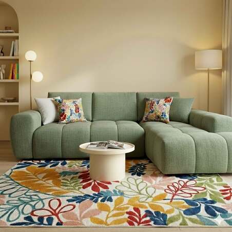 Table basse effet laqué ronde Ø50 cm (2/4)