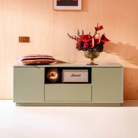 Meuble TV coloré 140 cm (3/7)