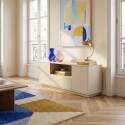 Meuble TV coloré 140 cm