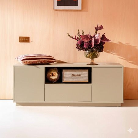 Meuble TV coloré 140 cm (5/9)