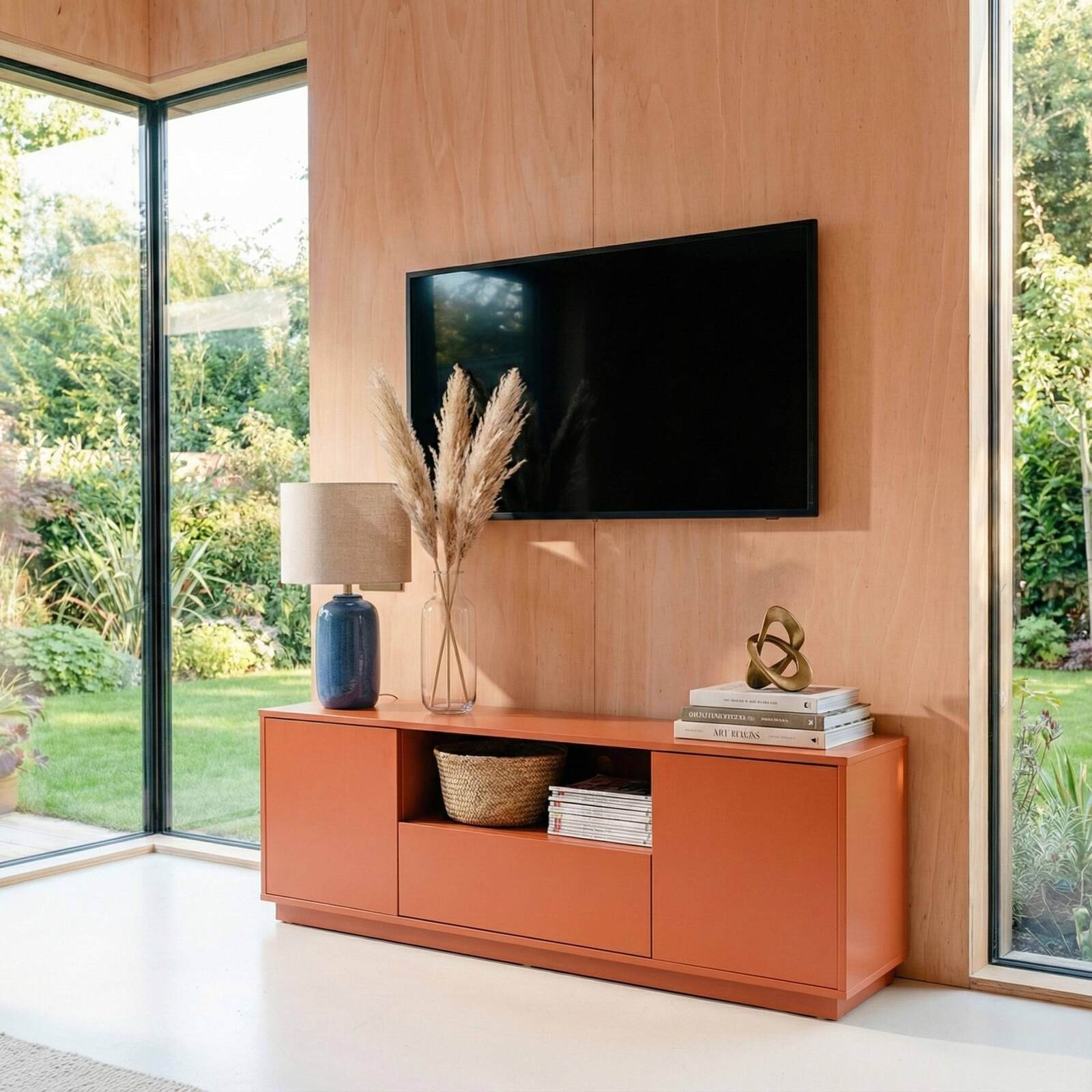 Meuble TV coloré 140 cm