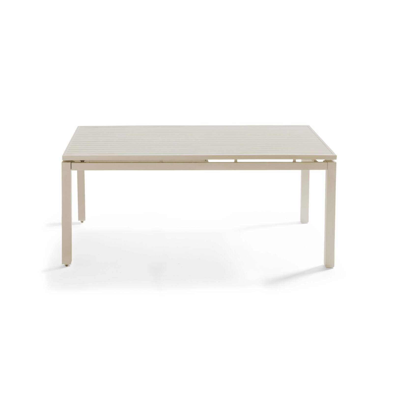 Table de jardin extensible en aluminium 8 à 10 personnes 180/240x90 cm