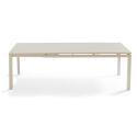 Table de jardin extensible en aluminium 8 à 10 personnes 180/240x90 cm
