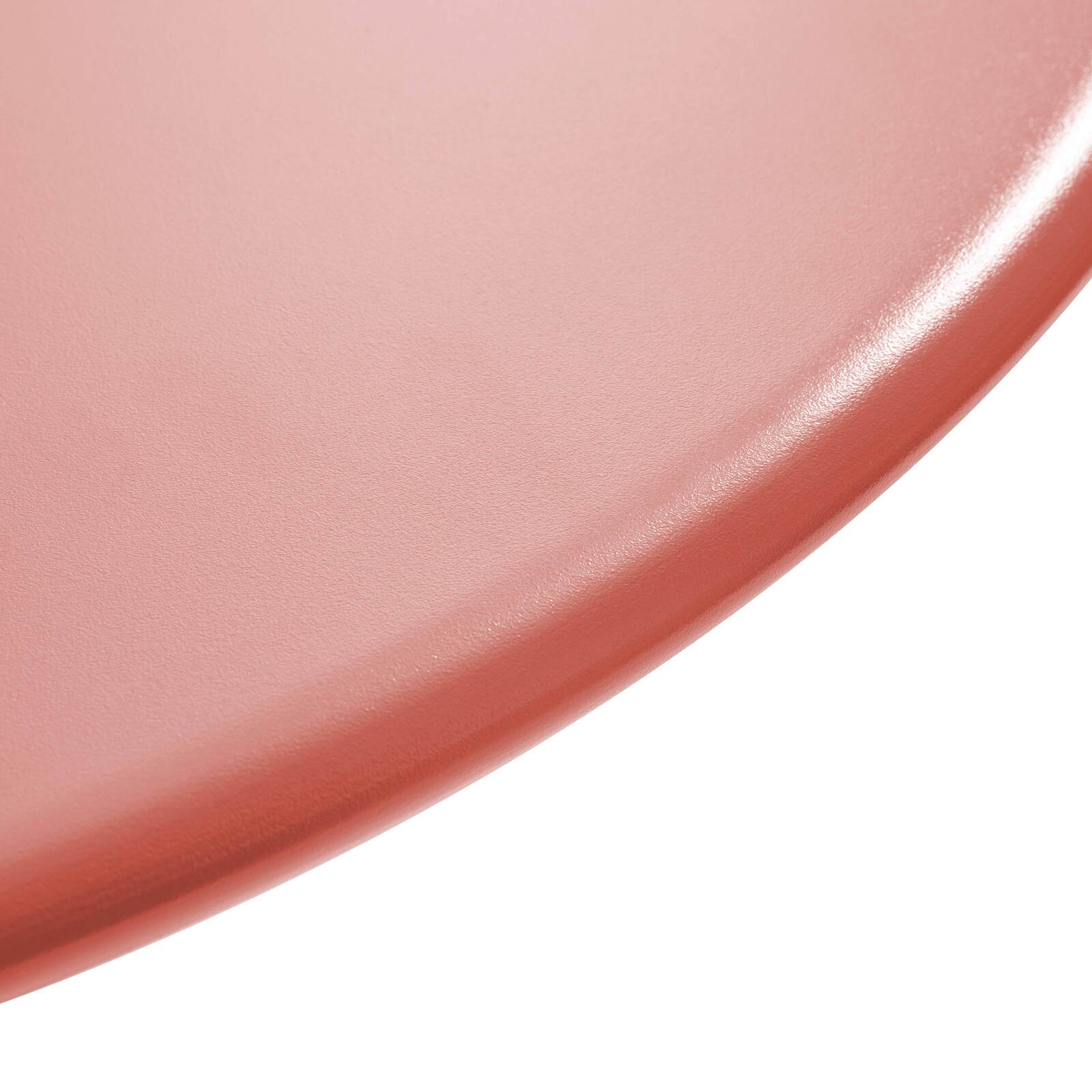 Table de jardin bistrot ronde inclinable en métal avec pied encastrable Ø70 cm et 2 chaises