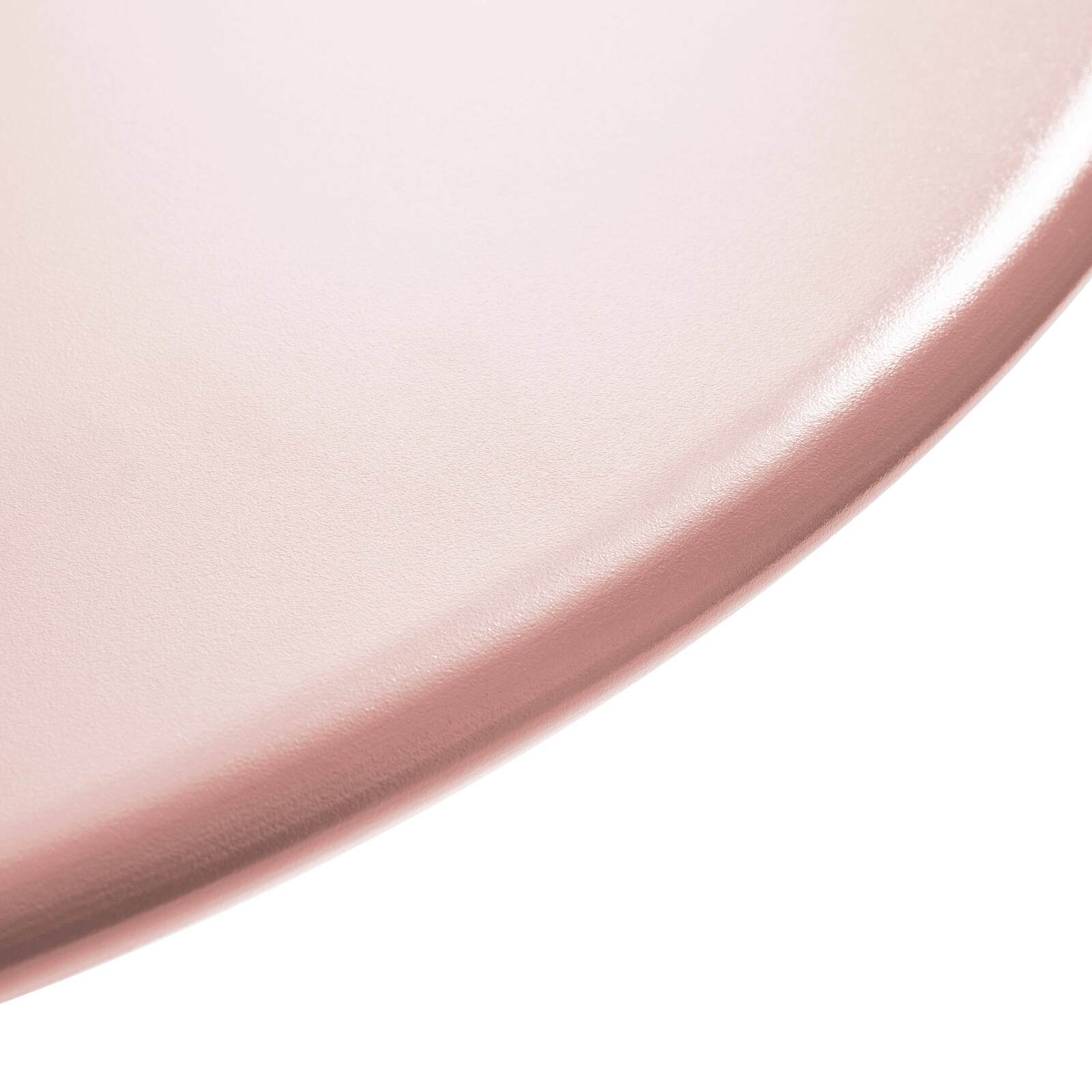 Table de jardin bistrot ronde inclinable en métal avec pied encastrable Ø70 cm et 2 chaises