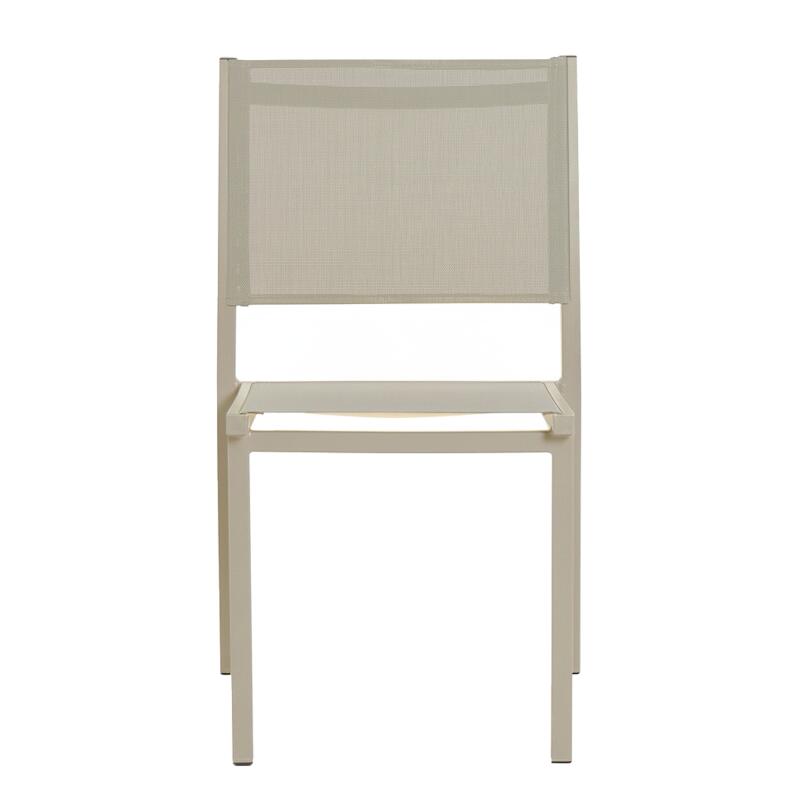 Chaise de jardin en aluminium et textilène (5/7)