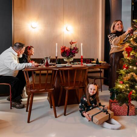 Chaises en bois d'orme ajourées - Lot de 2 (5/7)