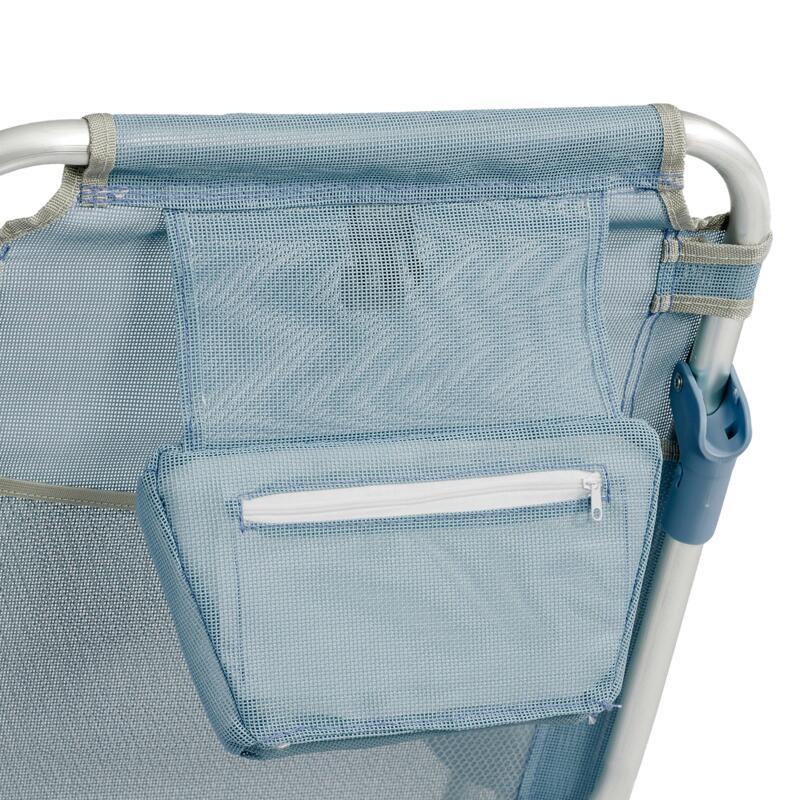 Chaise de plage pliante inclinable 4 positions (3/5)