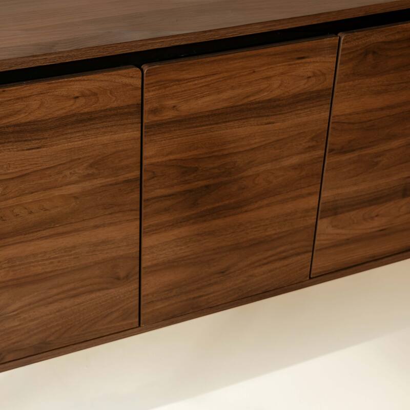 Buffet effet bois 3 portes 160 cm (3/7)