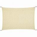 Voile d'ombrage rectangulaire ajourée réversible 4x3 m