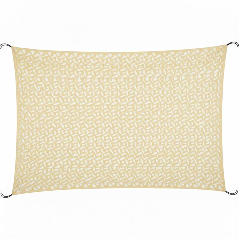 Voile d'ombrage rectangulaire ajourée réversible 4x3 m (3/6)