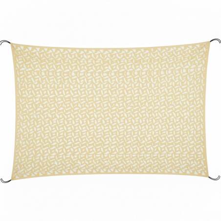 Voile d'ombrage rectangulaire ajourée réversible 4x3 m (3/6)
