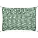 Voile d'ombrage rectangulaire ajourée réversible 4x3 m