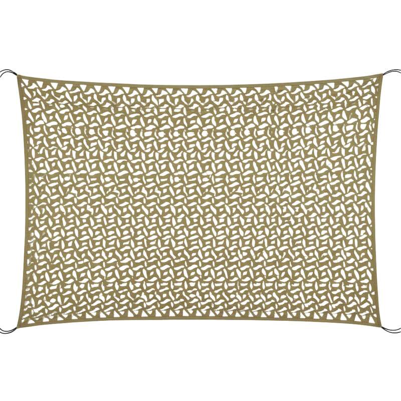 Voile d'ombrage rectangulaire ajourée réversible 4x3 m (4/7)