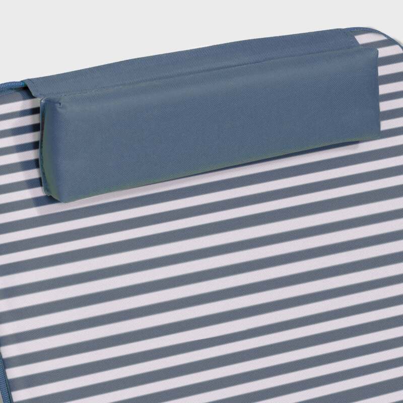 Matelas de plage pliant rayé inclinable 5 positions (4/6)