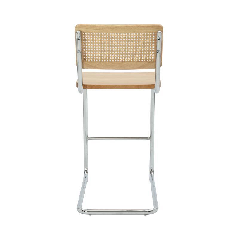 Chaises hautes en bois et métal - Lot de 2  (7/8)