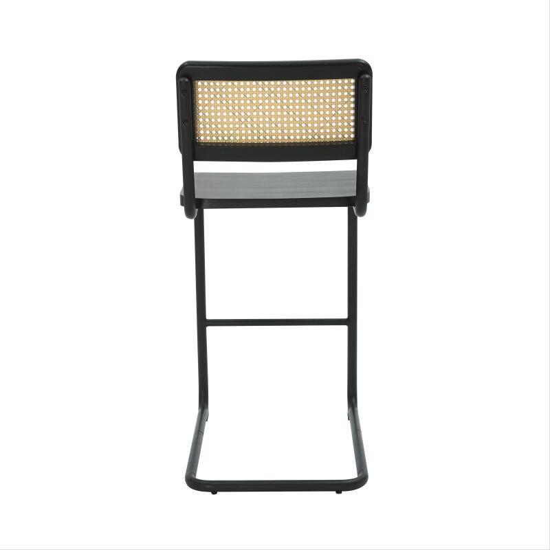 Chaises hautes en bois et métal - Lot de 2  (7/8)