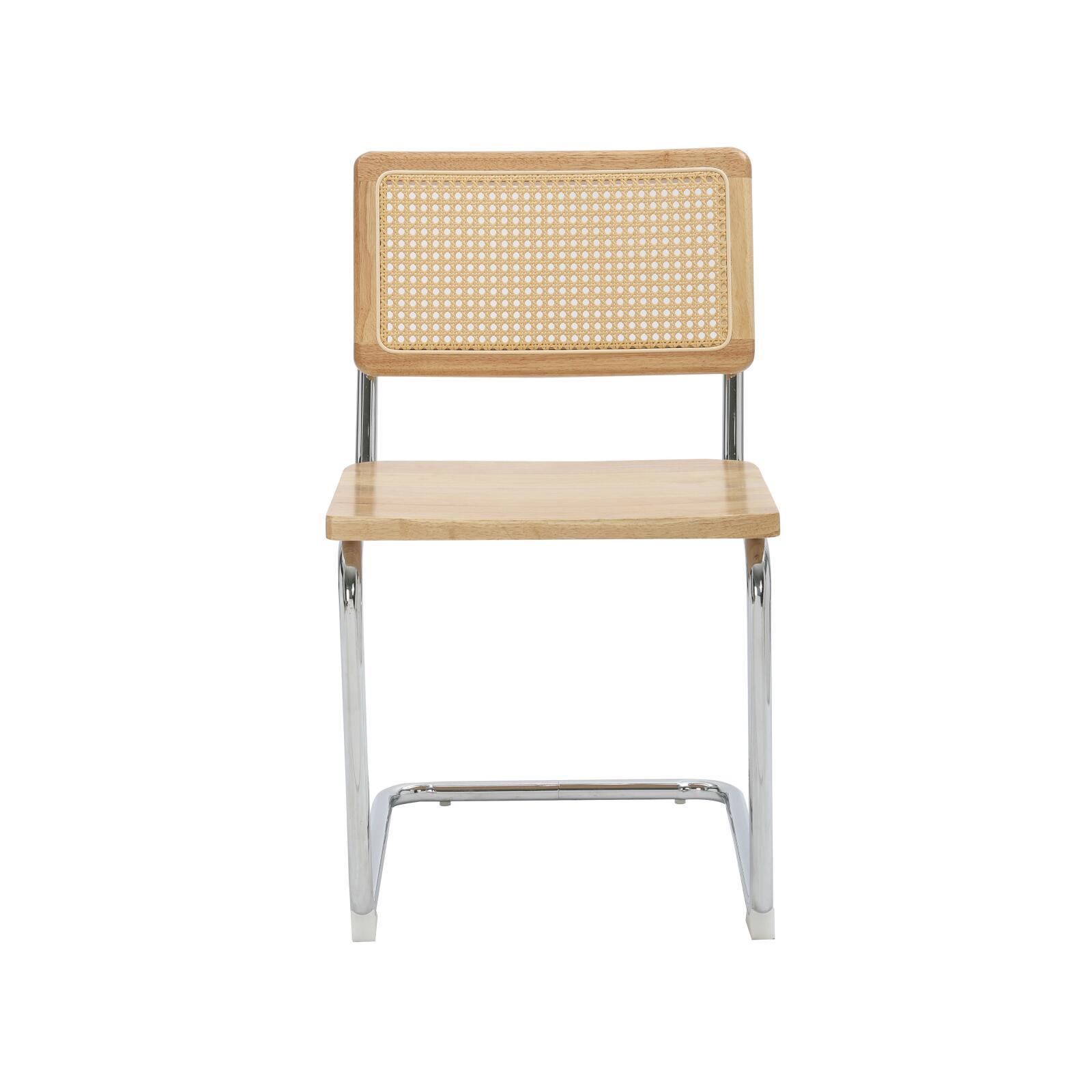 Chaises en bois et métal - Lot de 2 