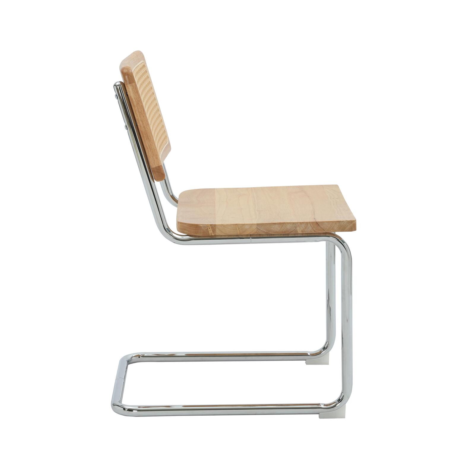 Chaises en bois et métal - Lot de 2 