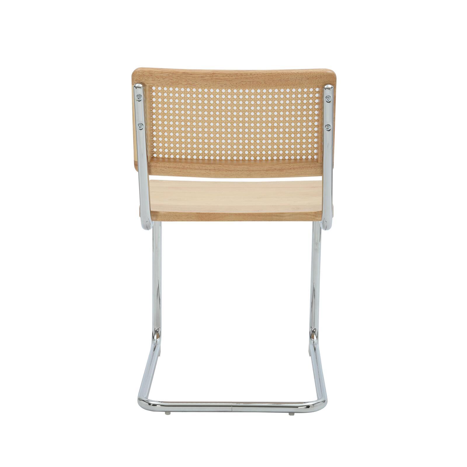 Chaises en bois et métal - Lot de 2 