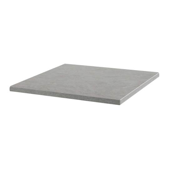 Plateau de table carré stratifié moulé 60 x 60 cm