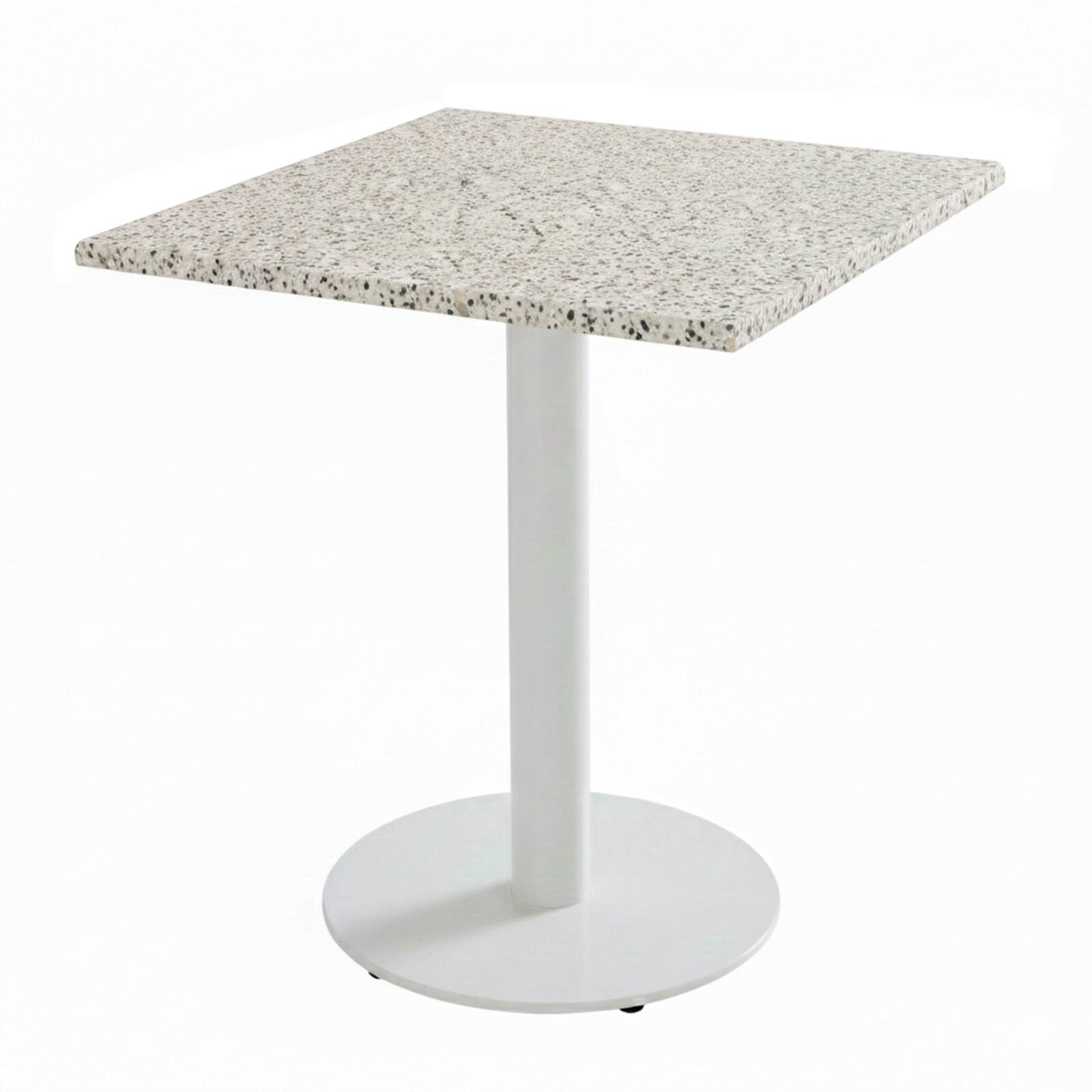 Plateau de table carré stratifié moulé 60 x 60 cm