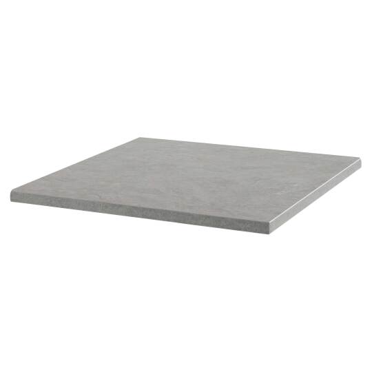 Plateau de table carré stratifié moulé en bois 70 x 70 cm