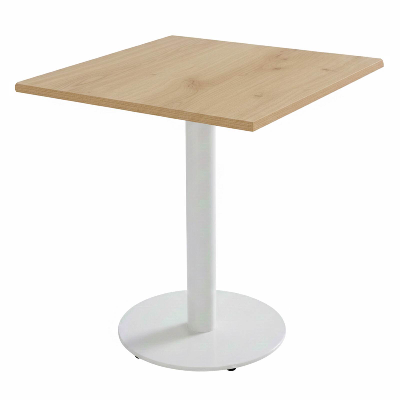 Plateau de table carré stratifié moulé en bois 70 x 70 cm