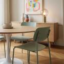 Chaises en plastique et métal - Lot de 2