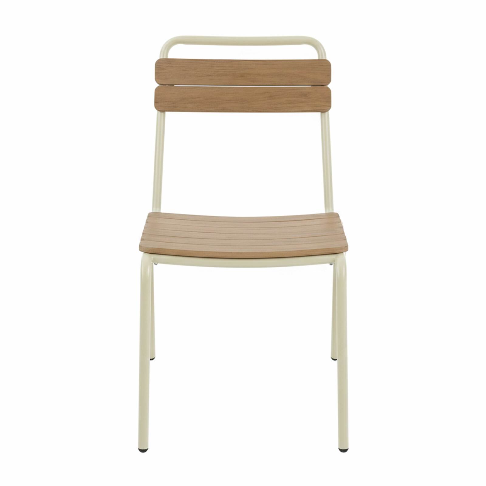 Chaise de jardin en métal  