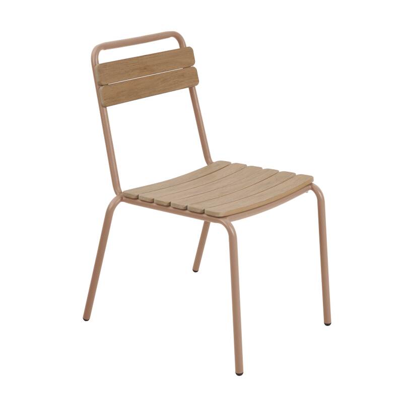 Chaise de jardin en métal  