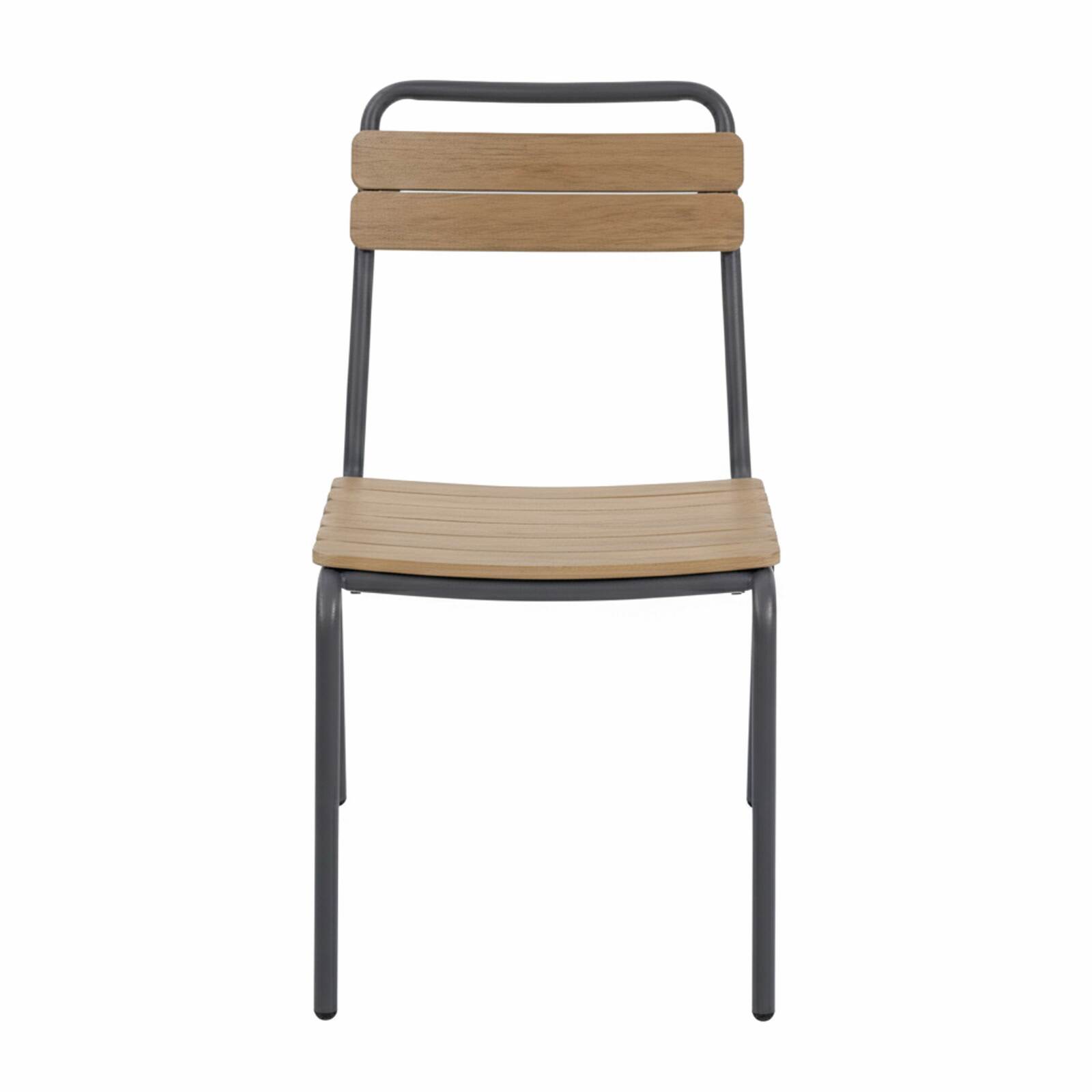 Chaise de jardin en métal  