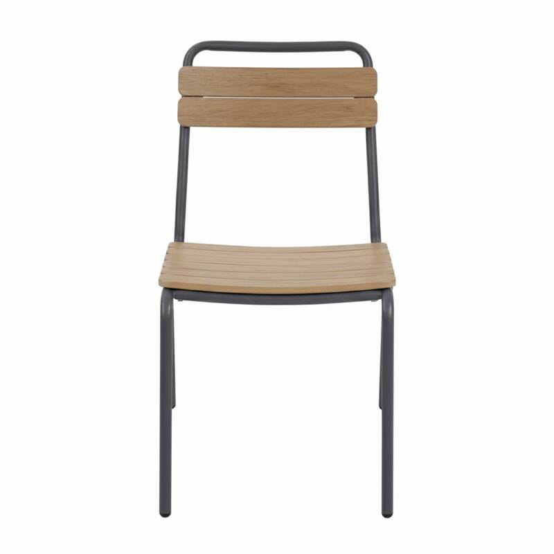 Chaise de jardin en métal  