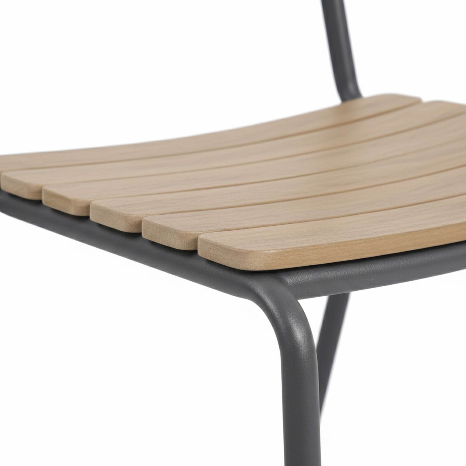 Chaise de jardin en métal  