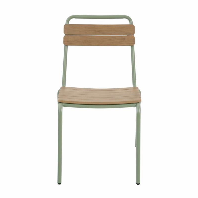 Chaise de jardin en métal  