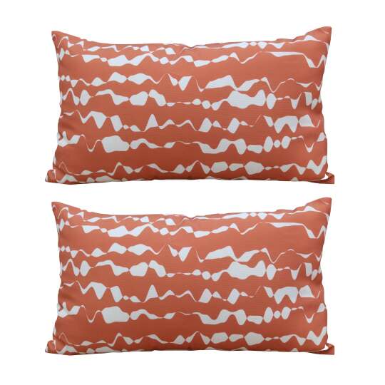 Petits coussins extérieurs rectangulaires pour palette 50 x 30 cm - Lot de 2