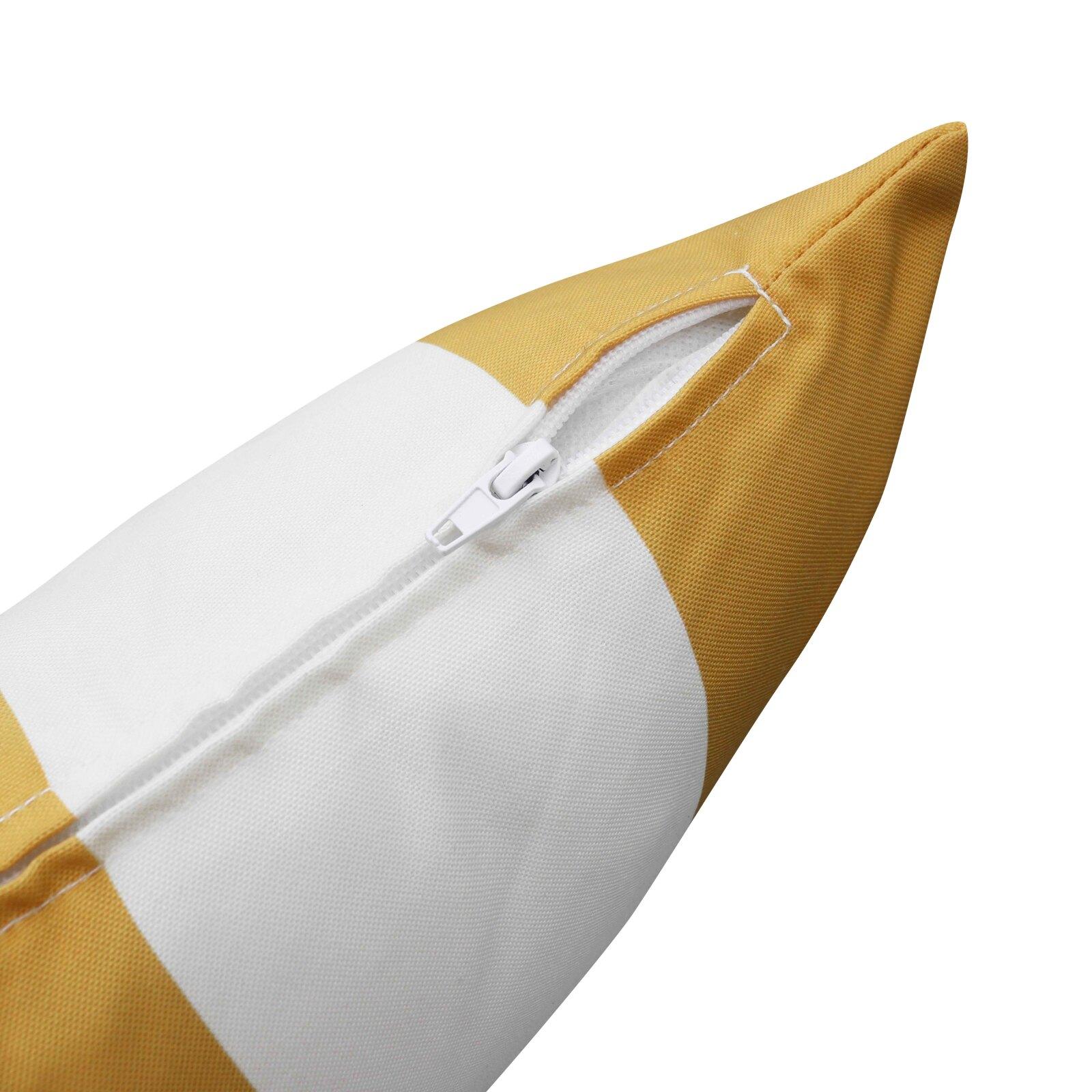 Petits coussins extérieurs rectangulaires pour palette 50 x 30 cm - Lot de 2