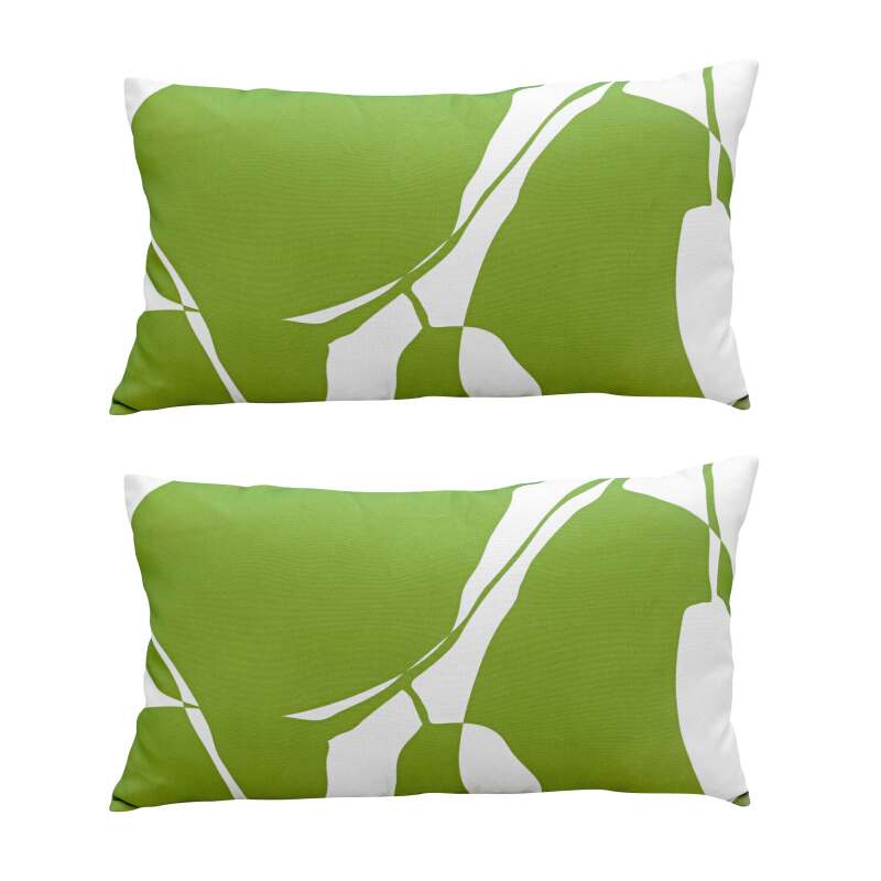Petits coussins extérieurs rectangulaires pour palette 50 x 30 cm - Lot de 2