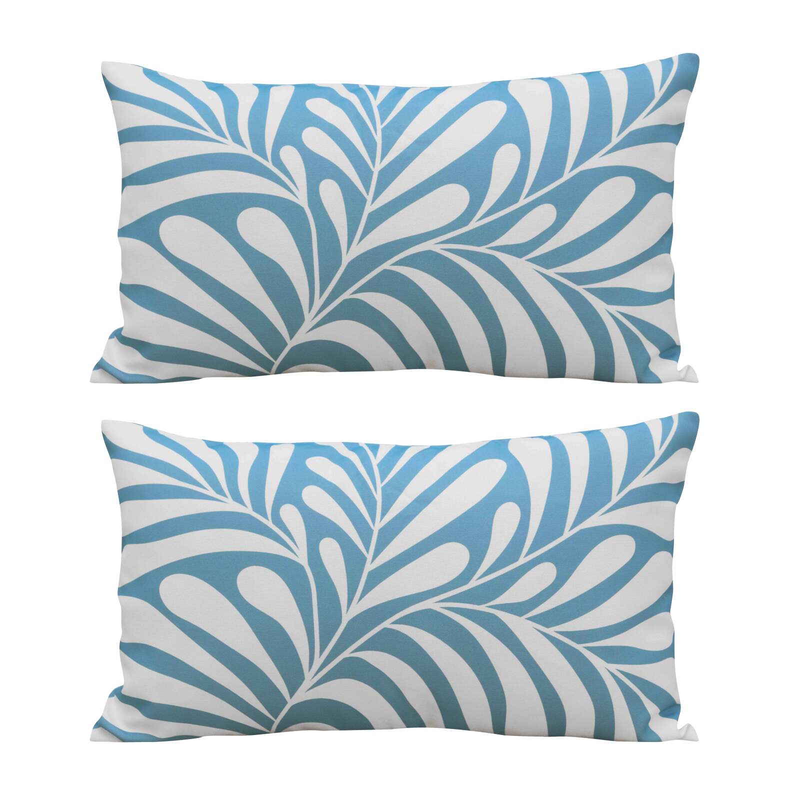 Petits coussins extérieurs rectangulaires pour palette 50 x 30 cm - Lot de 2